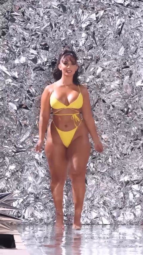 latina thick walking gif