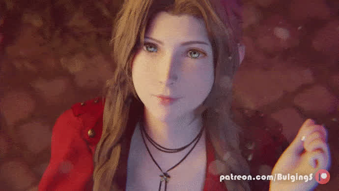 Aerith Handjob with Facial