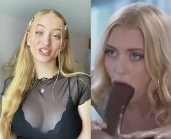 bbc big tits blonde blowjob celebrity r/bbc_splitscreen gif