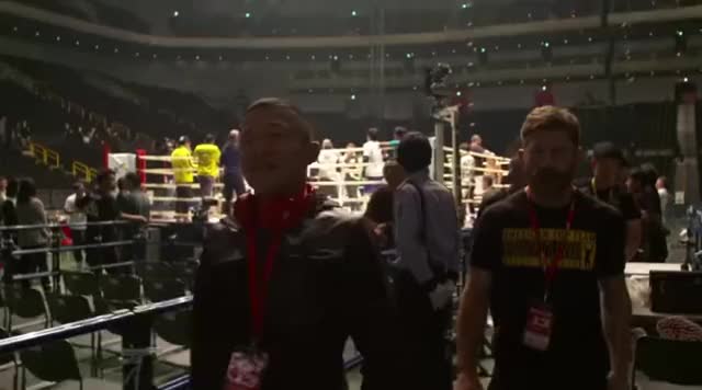 Kyoji Horiguchi reacts to selling out the Saitama Super Arena 