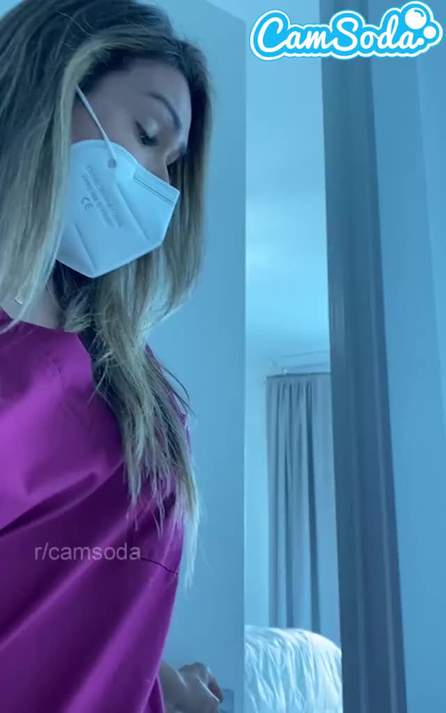 Dirty House Nurse takes a break from her patient