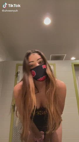 Ass Cute Shorts Skirt Teen TikTok gif