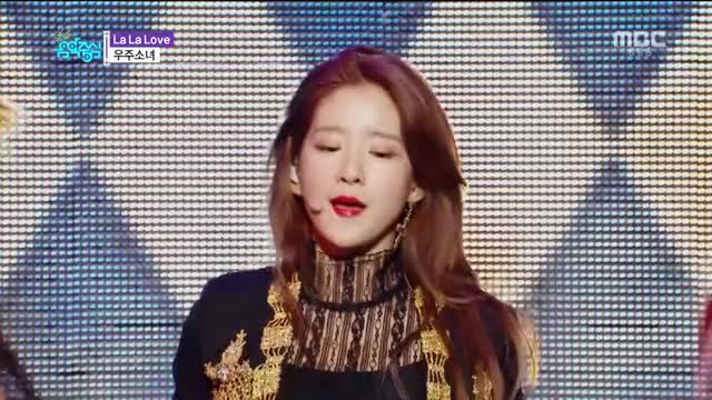 190126 MBC 음악중심 우주소녀 - La La Love 1080i.H264.AC3-센세