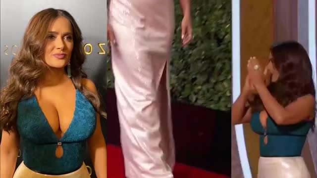 Salma Hayek - Golden Globes, Jan. 5, 2020 x career plot highlights compilation