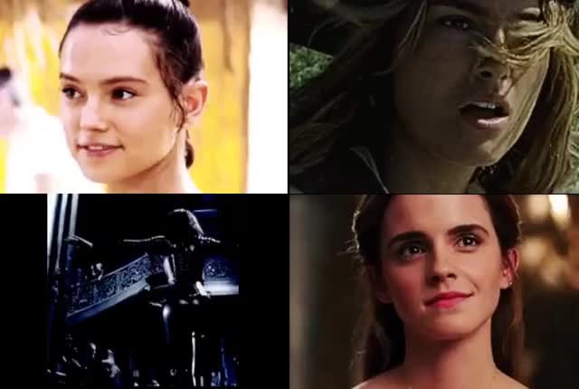 British Girls as Movie Characters (Daisy Ridley, Keira Knightley, Kate Beckinsale,
