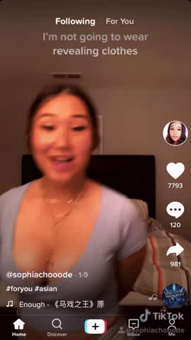 asian big tits tiktok tik-tok twerking gif