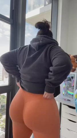 big ass booty thick gif