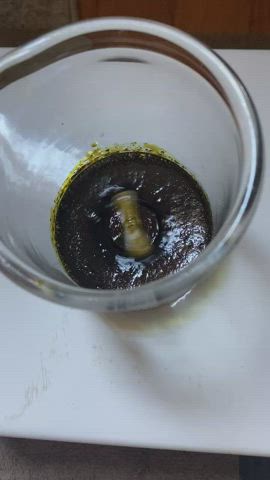 Decarbing full extract cannabis oil