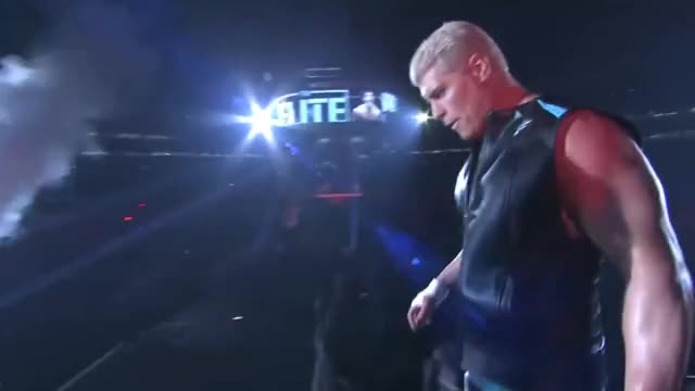 Cody Rhodes entrance With Brandi 2