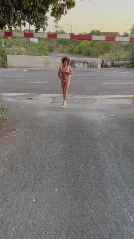 milf mature naked nude outdoor gif