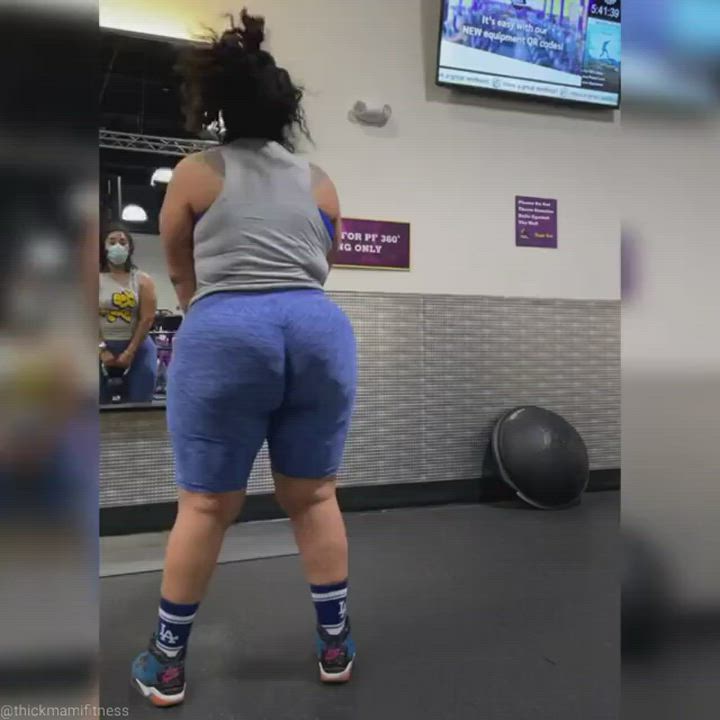 Ass BBW Fitness gif