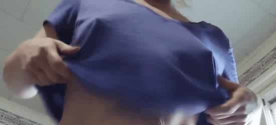 Redhead Tits Titty Drop gif