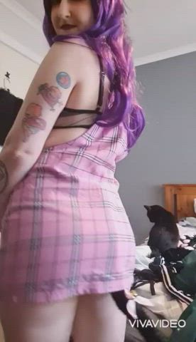 Booty Kitten Kitty Shaking gif