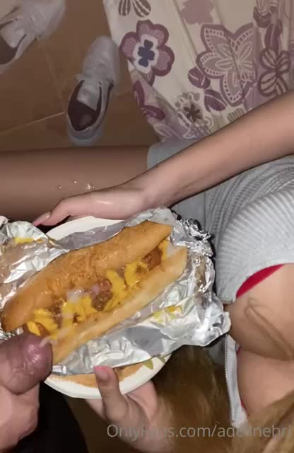Cum hotdog