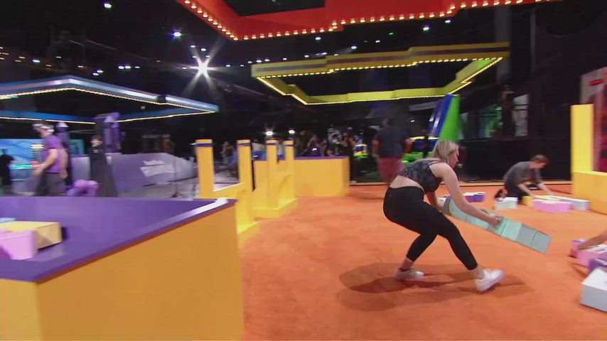 Ass Celebrity Yoga Pants gif