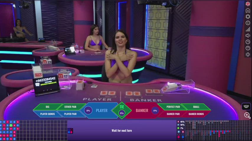 Sexy Live Bikini Dealers | Online Baccarat