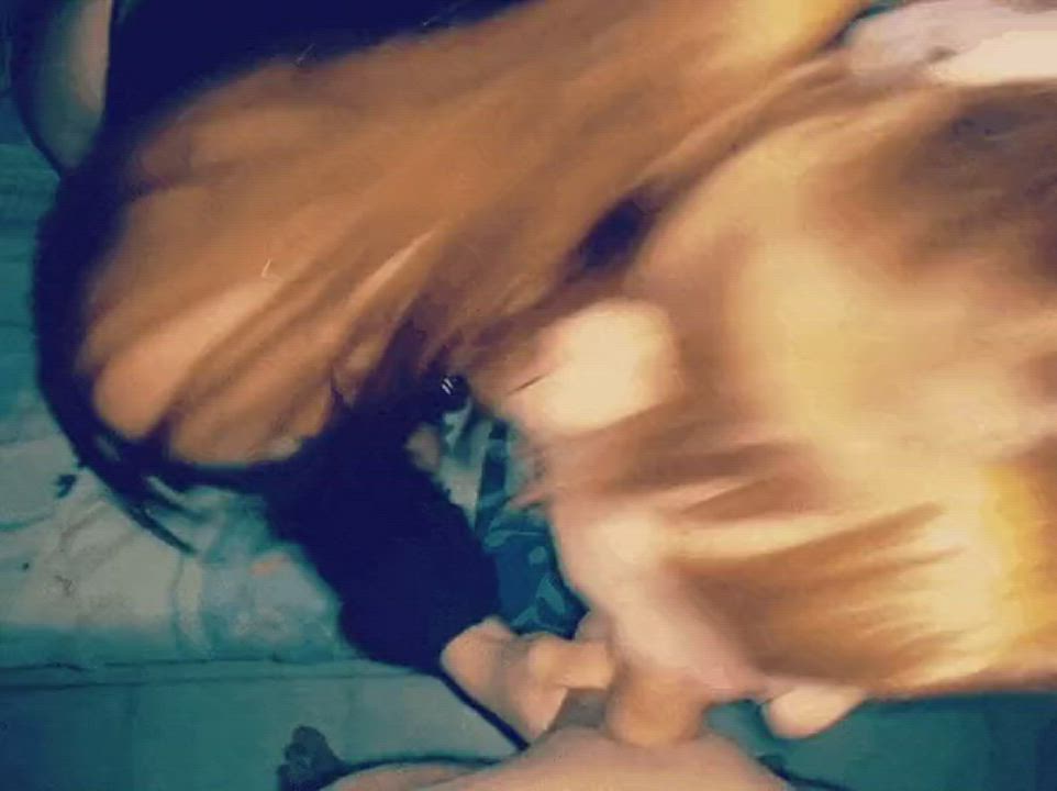 Blowjob Goth Redhead gif