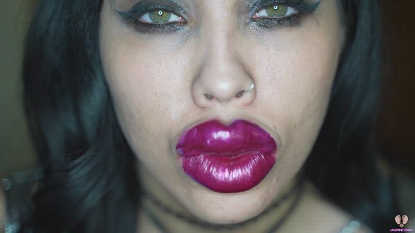bimbo fake fetish latex latina lips lipstick lipstick fetish trans gif