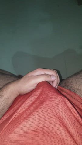 Hairy Cock Precum Uncut gif