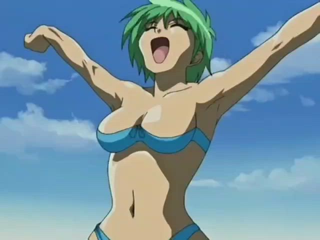 animation anime cartoon ecchi giantess hentai kinky teasing tickling gif