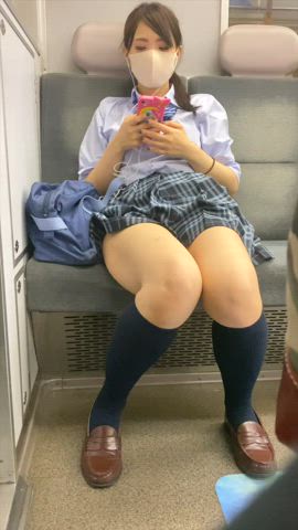 asian jav japanese legs panties public thighs upskirt gif