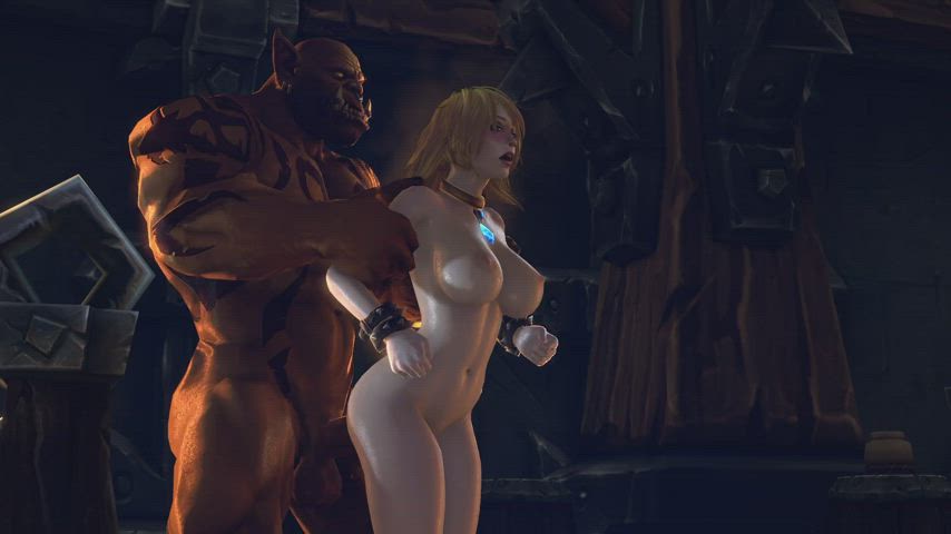 3d animation blonde fantasia monster cock parody rule34 sfm gif