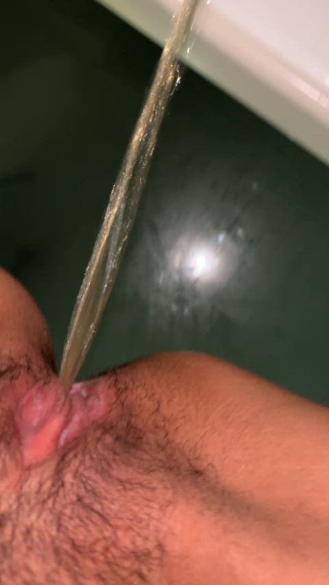 First pee of the morning feels orgasmic 