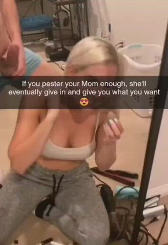 amateur blonde blowjob deepthroat girlfriend homemade gif