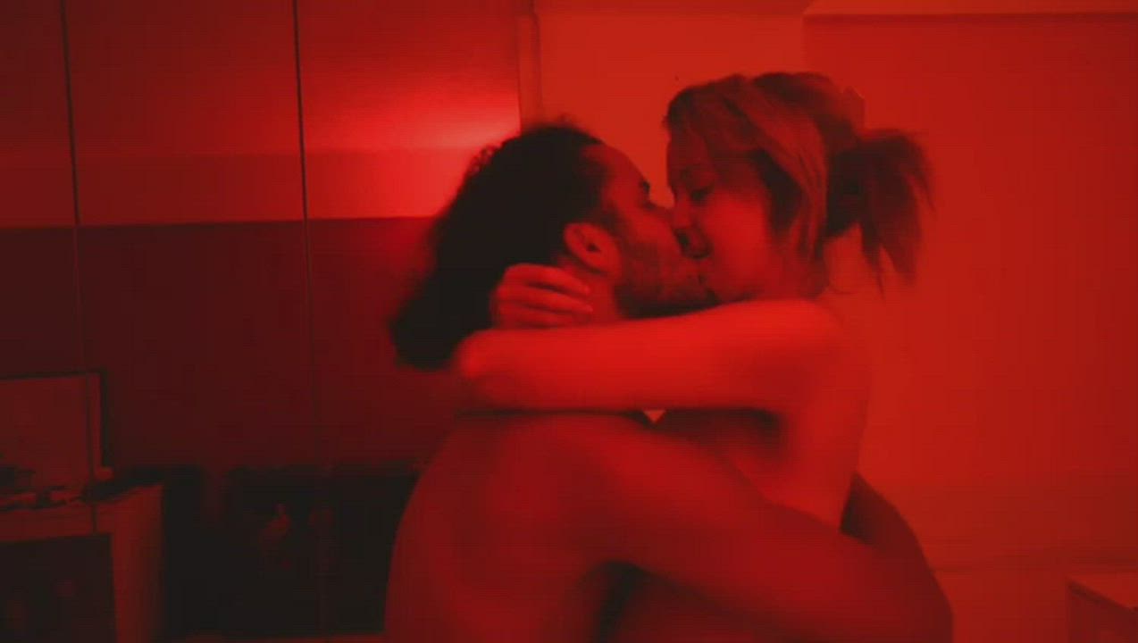French Kissing Kiss Passionate Real Couple gif