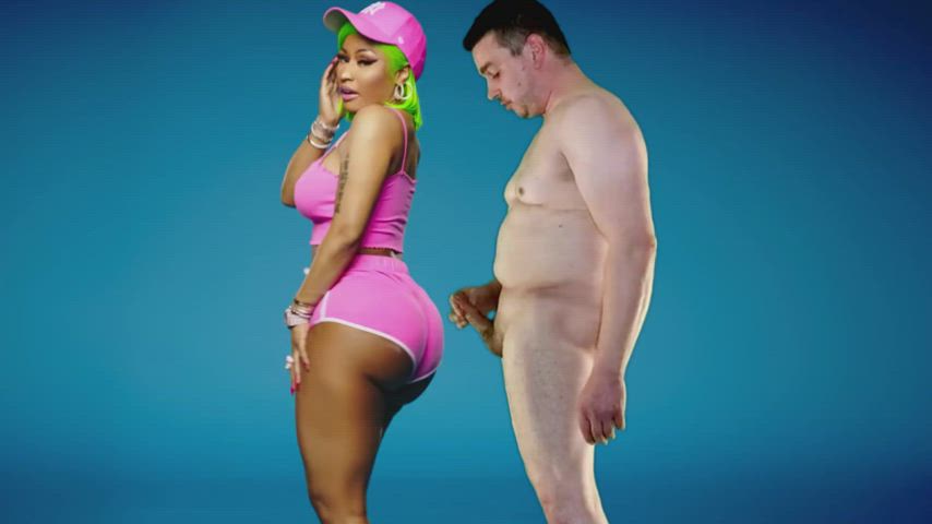 BabeCock Big Ass Celebrity Nicki Minaj Voyeur gif