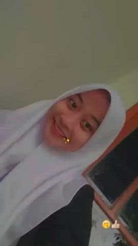 hijab indonesian teen gif