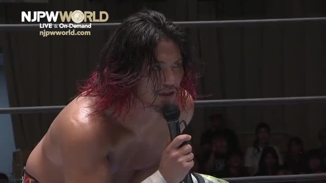 Hiromu uses the power of 'D' to overcome KUSHIDA in an epic!!