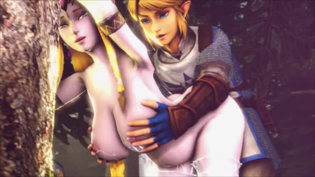 ZeldaXLink Milking and Fucking