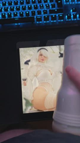 cum cumshot fleshlight tribute gif