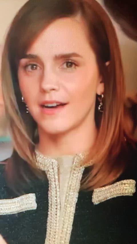 celebrity cum cumshot emma watson tribute gif