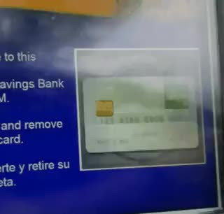 ATM broke, and the user too…