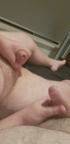 [28] Best mate ended up finishing on my cock.