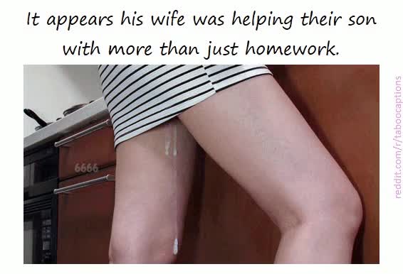 Mom Helps With Homework