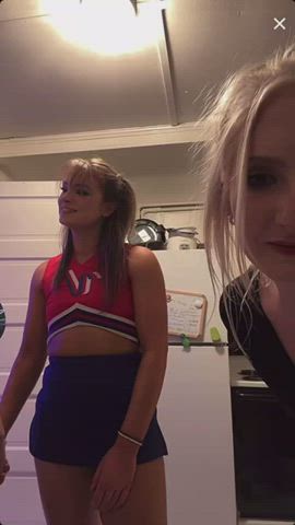 Ass Flashing Friends Groping Group Panties TikTok gif