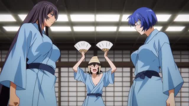 Boys are winners here [Ikkitousen: Western Wolves - 01]