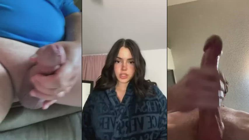 babecock cumshot tiktok tits gif