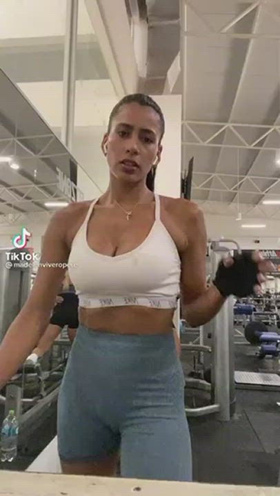 Gym Latina Yoga Pants gif