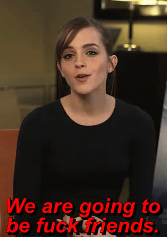 Caption Celebrity Emma Watson gif