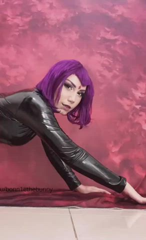 ass cosplay raven gif