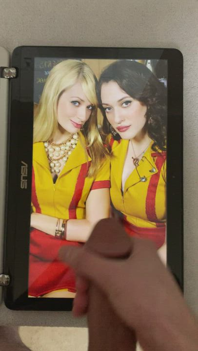 2 Broke Girls Get Rich With Cum