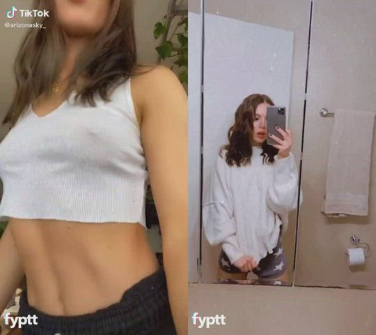 Boobs Naked Pussy TikTok gif