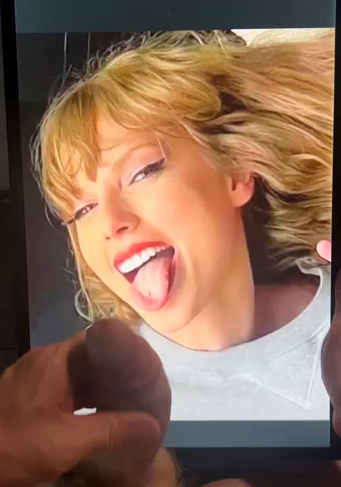 blonde celebrity taylor swift tribute gif