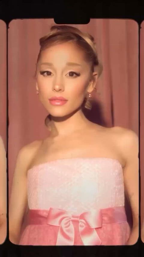 ariana grande blonde celebrity cute hottie lips lipstick lipstick fetish petite sexy