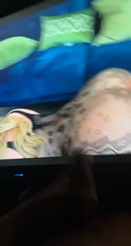 ass cumshot pawg gif