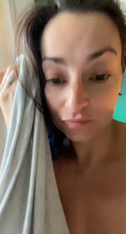 bed sex boobs naked gif